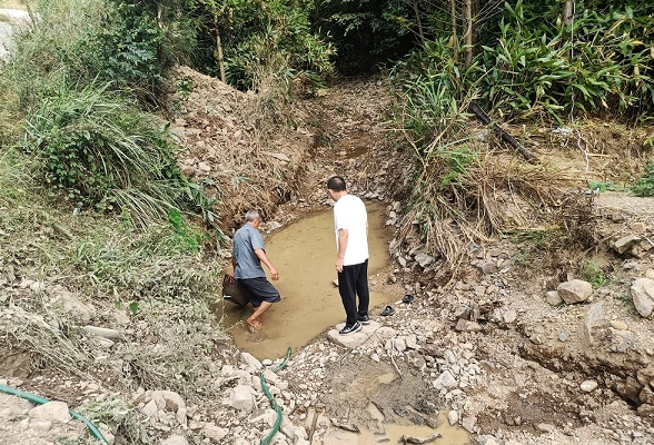 湖南新田：122支驻村工作队勇当抗旱主力军