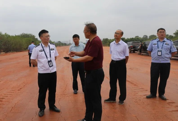 车丽华调研永州“一江两岸”重点融城项目湘江东路工程建设