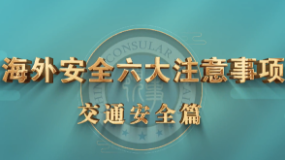 《海外安全六大注意事项》之交通安全篇