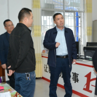 黄赞校到双牌县茶林镇探花村调研乡村振兴工作