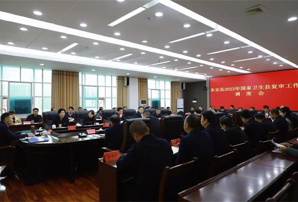 东安县召开2023年国家卫生县复审工作调度会