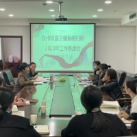 永州市直卫健系统妇联召开2023年工作务虚会