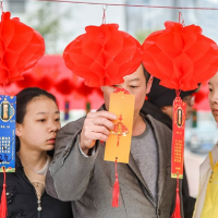 新春走基层丨蓝山：趣味猜灯谜 欢喜闹元宵（图）