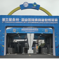 第三届永州·蓝山国际皮具箱包博览会开幕 何寄华宣布开幕 朱洪武致辞