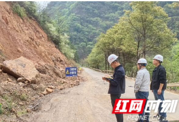 永州交通质安站开展对干线公路在建项目汛期安全生产专项检查