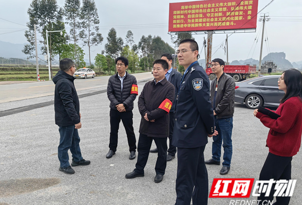 江永：唐德荣督导调研全县道路交通安全工作