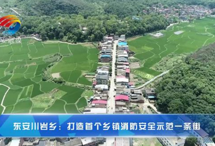 东安川岩乡：打造首个乡镇消防安全示范一条街