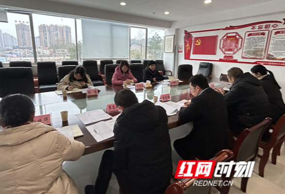 永州市红十字会党支部召开2023年度专题组织生活会