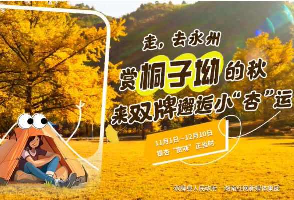 “桐子坳的秋”红网千屏联动 邀您邂逅双牌小“杏”运