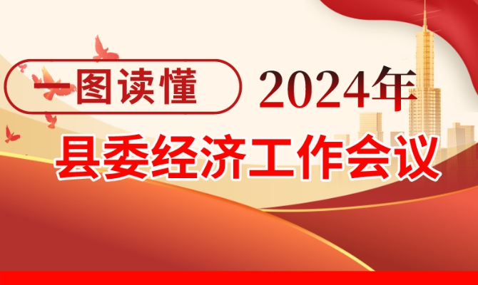 一图读懂2024年东安县委经济工作会议