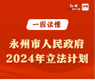一图读懂丨永州市公布2024年立法计划！你最关心哪部法规？