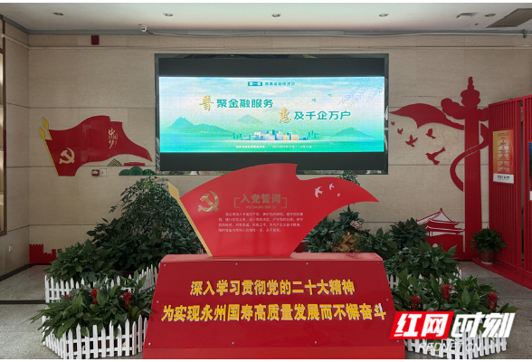中国人寿永州分公司全面开展“普惠金融推进月”行动