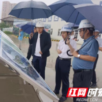 永州市交通运输局督导湘江永州至衡阳三级航道建设三期工程等交通重点项目建设