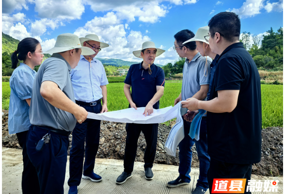 道县：李天明调研督导集中供水、城市防洪项目建设和防溺水等工作