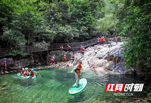 永州宁远九嶷山景区：溯溪享清凉（组图）