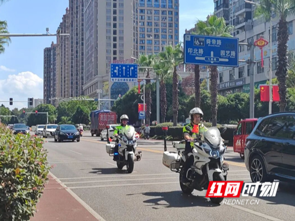 永州公安交警圆满完成国庆中秋假期道路交通安保工作