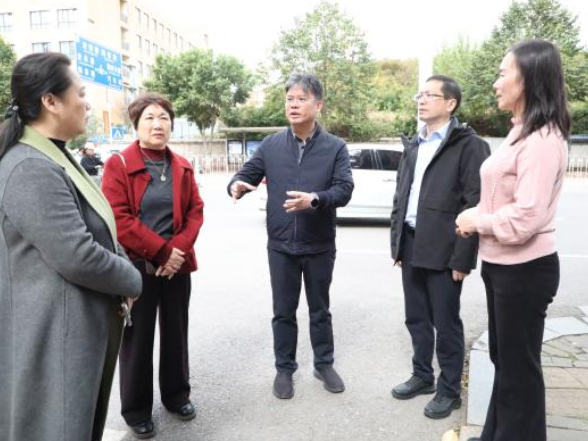 新田：陈雄调研文明城市建设工作