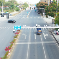 道县启用AI电子警察抓拍摩电车辆违法