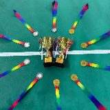 永州四中:赛场显身手 乒羽续辉煌