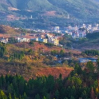 湖南新田：晨雾山乡 美如画卷（组图）