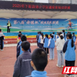 冷水滩区舜德小学:警校携手筑防线交通安全入童心