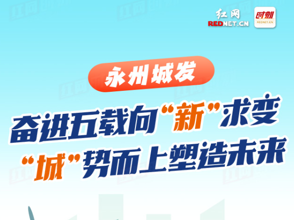 长图丨永州城发：奋进五载向“新”求变 “城”势而上塑造未来