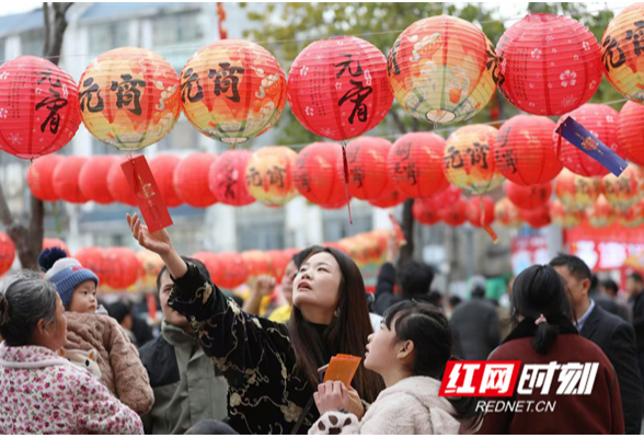 新春走基层·年味非遗丨道县：猜灯谜看画展 民俗体验乐翻天