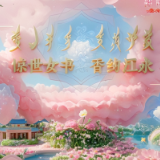 AI绘梦，江永景区春暖花开