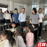永州市人大调研组来江永调研中小学“校园餐”管理情况
