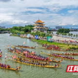 湖南道县：百龙巡游迎端午（组图）