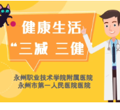 永医科普丨永州职院附属医院：健康生活“三减三健”