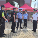 道县：钟向华巡查高考安保工作