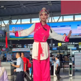 永州文旅“快闪”长沙黄花机场！“三湘四水 相约湖南——市州风情周周看”永州站圆满收官