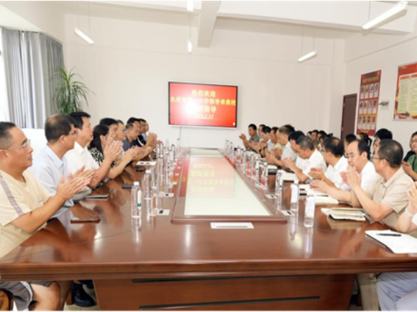 凝心聚力谋发展 群策群力创新篇——永州一中领导班子到朝阳学校开展调研工作