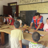 祁阳：山里娃有了自己的“书法班”