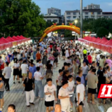 祁阳：白竹湖广场“就业夜市”引力强 直播带岗赋能“百日千万”稳就业