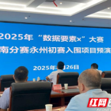 道县一项目晋级“数据要素×”大赛湖南分赛决赛