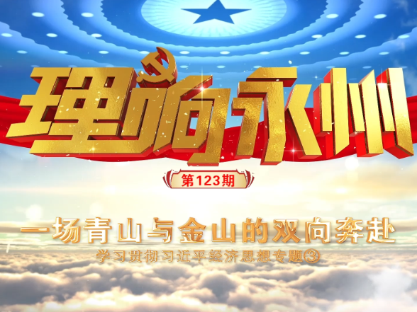 《理响永州》丨总第123期：学习贯彻习近平经济思想专题③一场青山与金山的双向奔赴