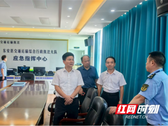永州丨秦志军暗访交通运输行业安全生产工作