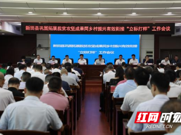新田县巩固拓展脱贫攻坚成果同乡村振兴有效衔接“立标打样”工作会议召开