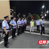 永州市工商职业中专联合朝阳派出所开展校园安全巡查行动