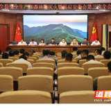 道县召开安全生产和森林防灭火暨县应安委会第三次全会