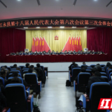 县市区两会丨江永县第十八届人民代表大会第六次会议召开第三次全体会议