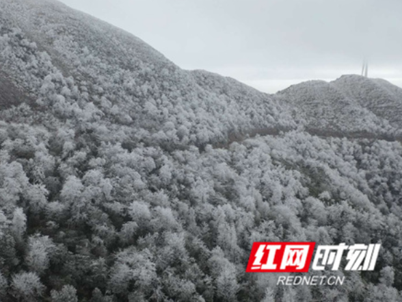 江永：雾凇凝玉韵 秘境藏冬景