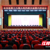 县市区两会丨东安县十八届人大六次会议预备会议召开
