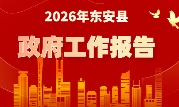 县市区两会丨划重点！东安县政府工作报告干货来啦