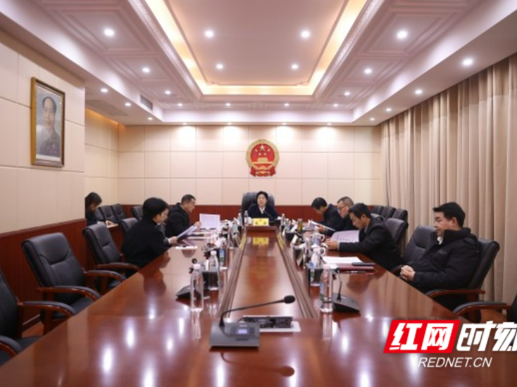 东安县人大常委会党组领导班子2025年度民主生活会召开