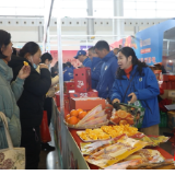 湖南道县特色农产品亮相江苏扬州年货市集 湘味飘香受热捧