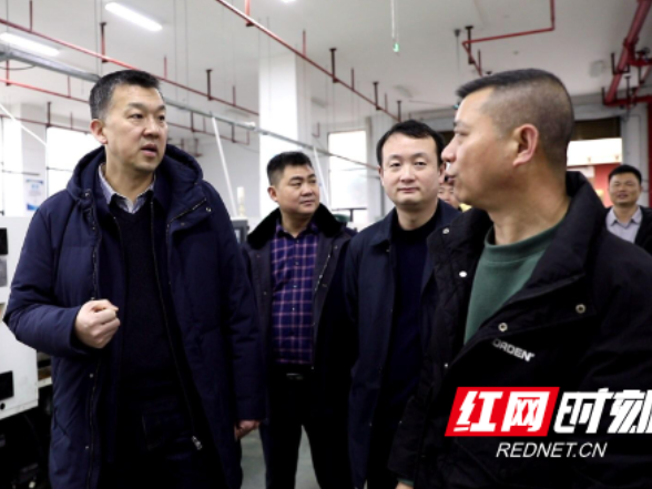 江永：李群辉到江永产业开发区调研