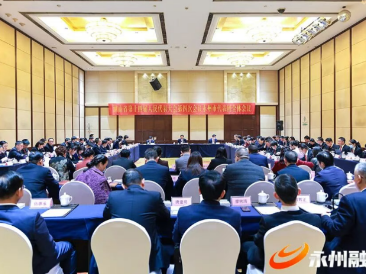 永州市代表团举行全体会议 审议省“两院”工作报告